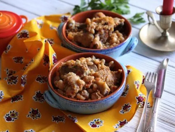 Kacsa cassoulet
