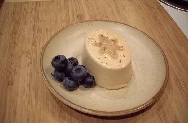 Earl Grey panna cotta