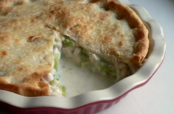 Könnyű Csirkés pite