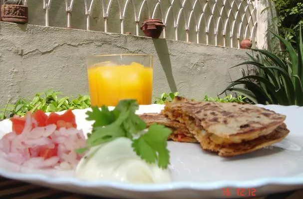 Fajita indiai stílusban