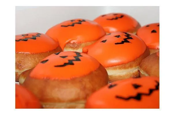 Halloween fánk