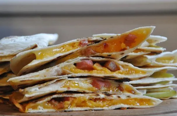 His, Mine and Ours Quesadilla