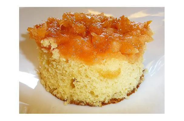 Barack-ananász fejjel lefelé fordított torta